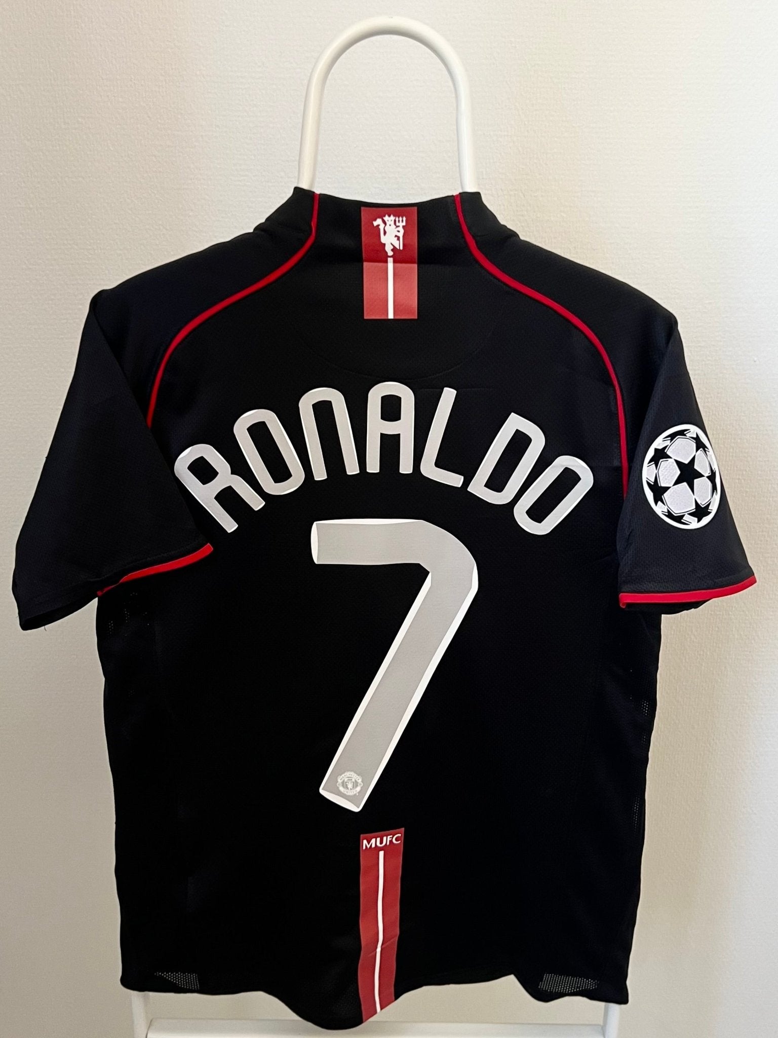 Ronaldo - Machester United 2007/2008. Str Small fodboldtrøje Wegoshirts