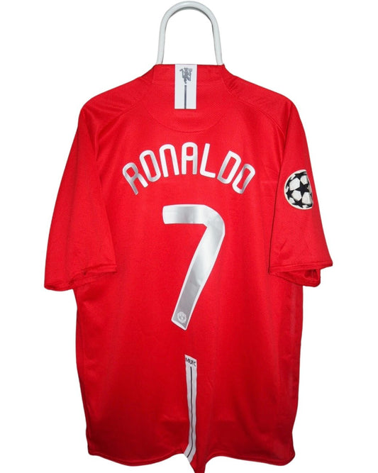 Ronaldo - Manchester United 2007/2008 finaletryk. Str XXL fodboldtrøje Wegoshirts