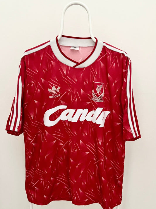 Rush - Liverpool 1989/1991. Str Large fodboldtrøje Wegoshirts