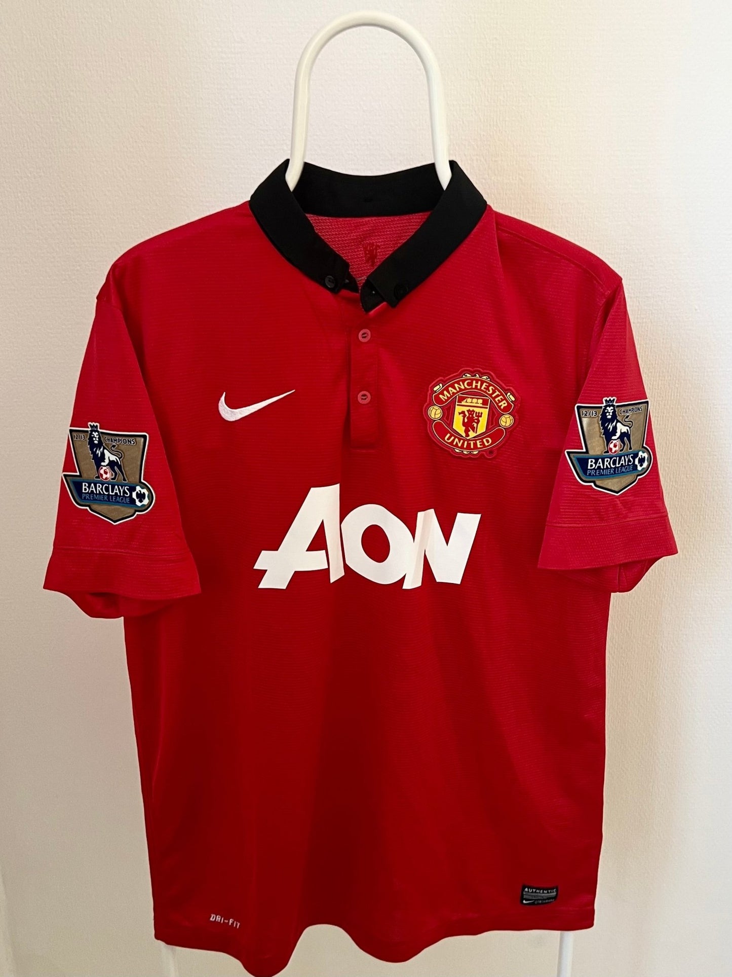 Ryan Giggs - Manchester United 2013/2014. Str Large fodboldtrøje Wegoshirts