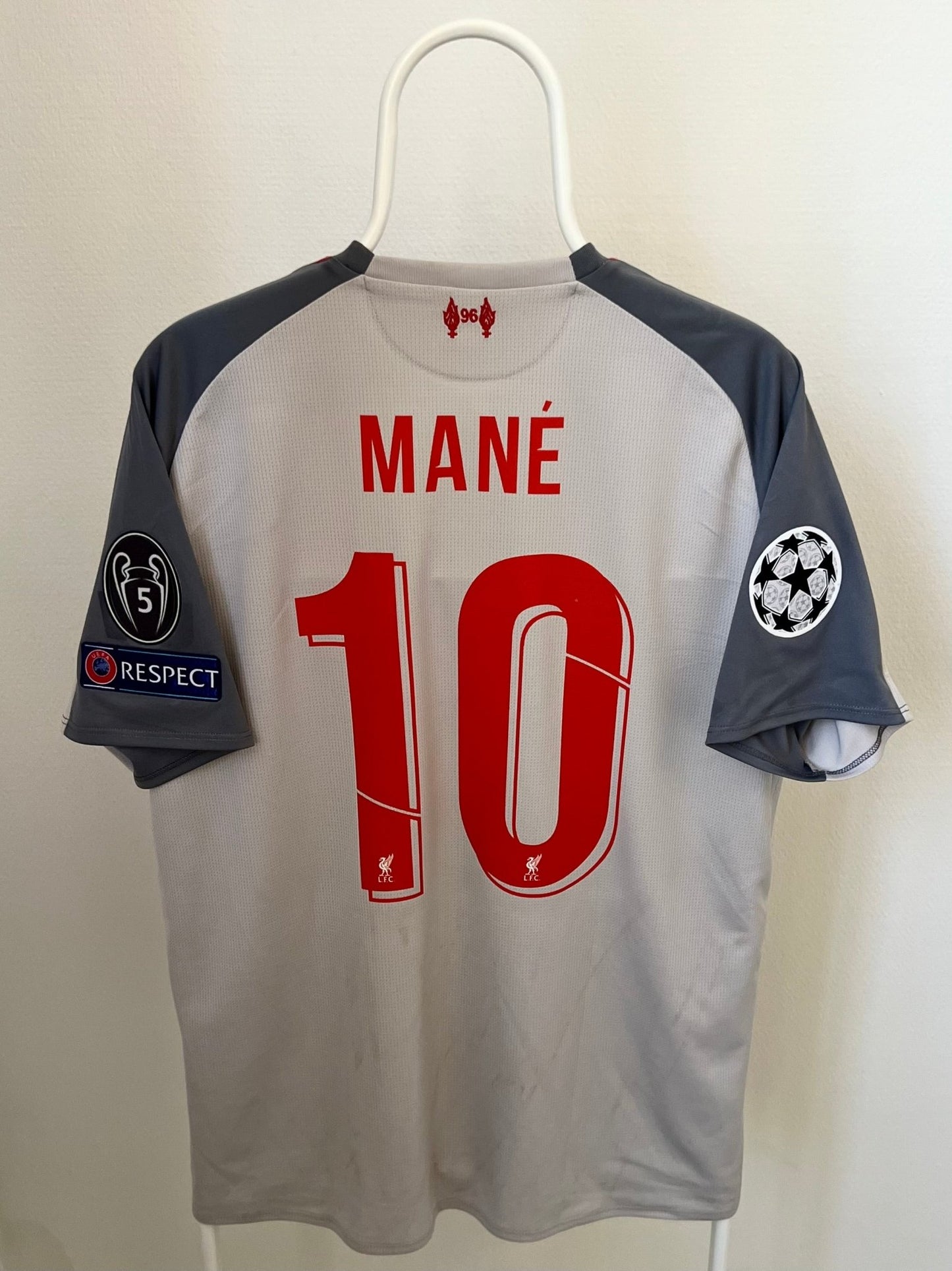 Sadio Mané - Liverpool 2018/2019. Str Large fodboldtrøje Wegoshirts