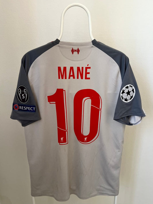 Sadio Mané - Liverpool 2018/2019. Str Large fodboldtrøje Wegoshirts