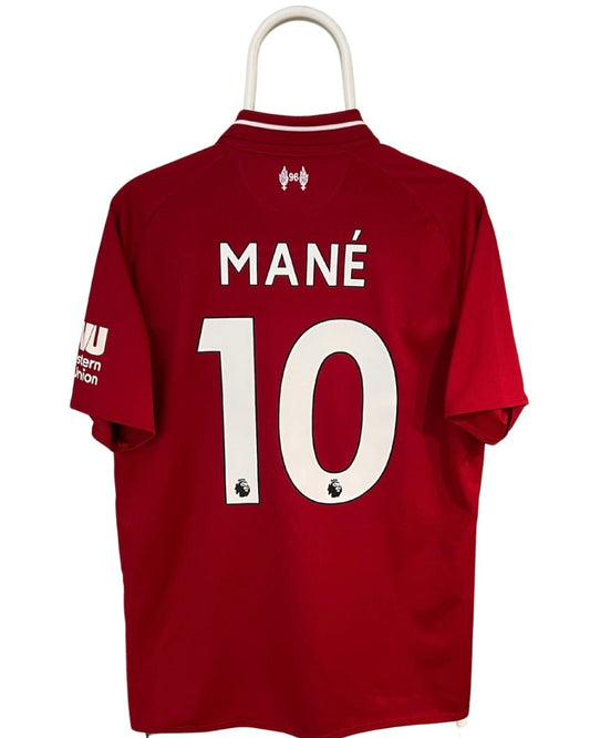 Sadio Mane - Liverpool 2018/2019. Str Medium fodboldtrøje Wegoshirts