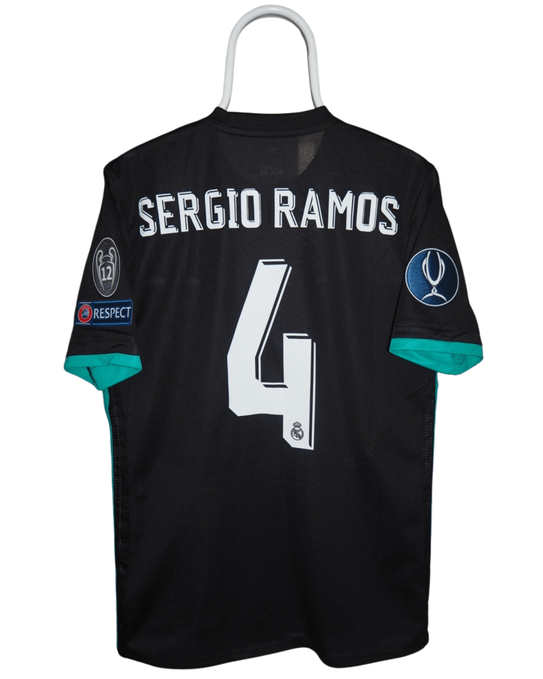 Sergio Ramos - Real Madrid 2017/2018. Str Medium fodboldtrøje Wegoshirts