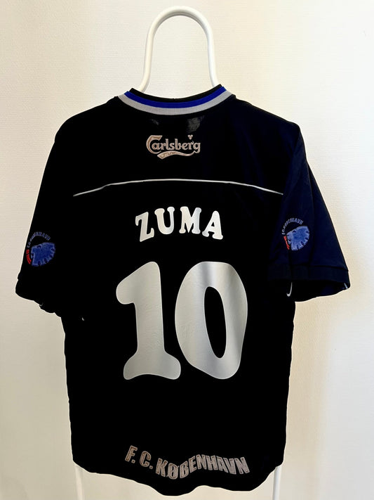 Zuma - FC København 2001/2002. Str Large fodboldtrøje Wegoshirts