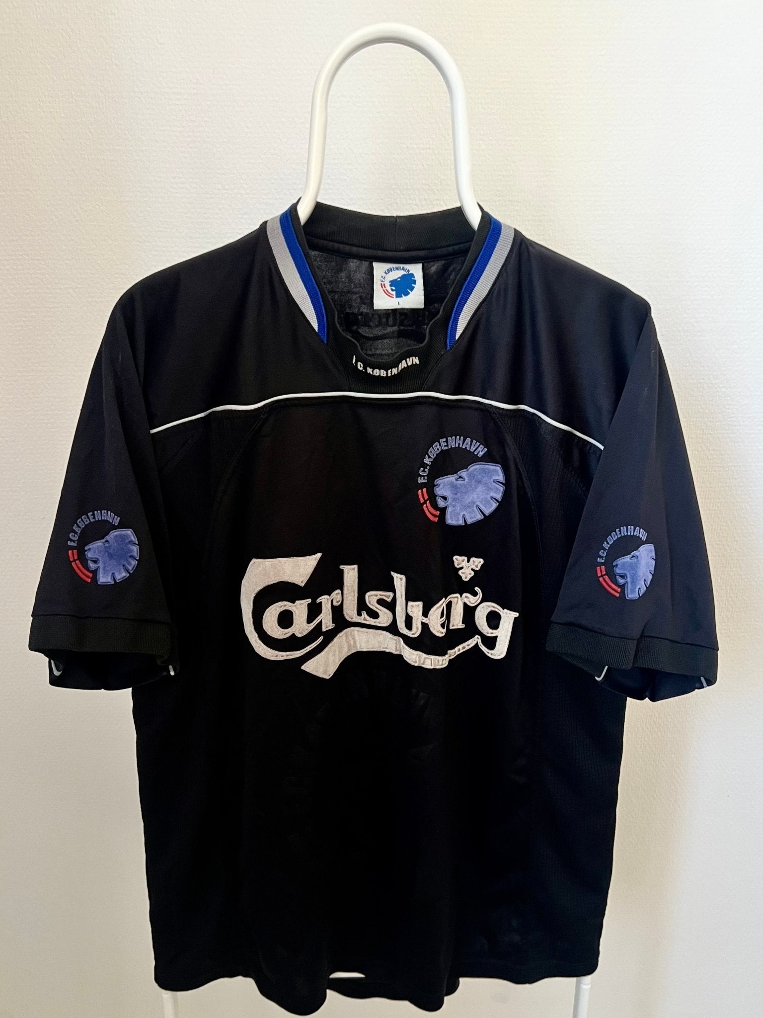 Zuma - FC København 2001/2002. Str Large fodboldtrøje Wegoshirts