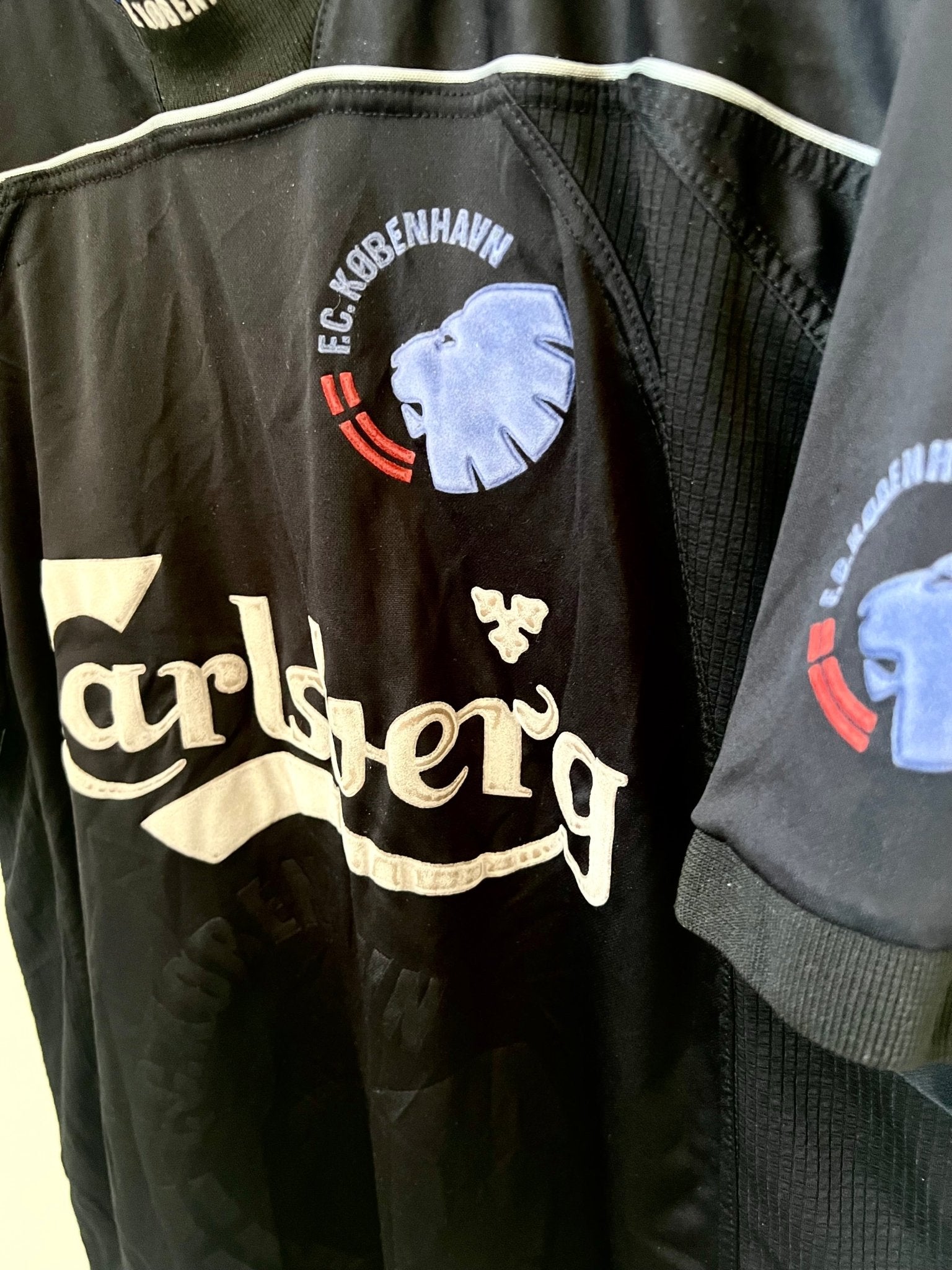 Zuma - FC København 2001/2002. Str Large fodboldtrøje Wegoshirts