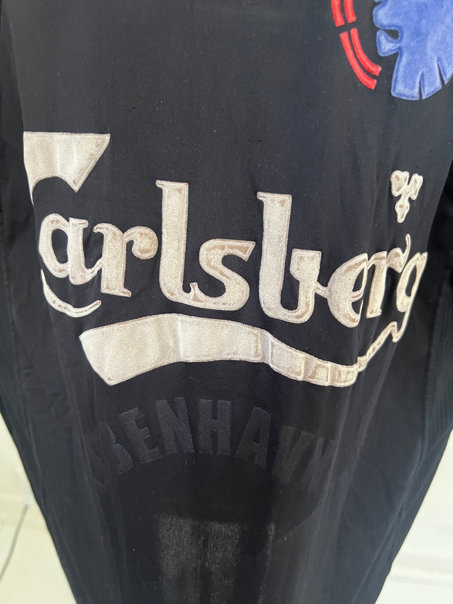 Zuma - FC København 2001/2002. Str Large fodboldtrøje Wegoshirts
