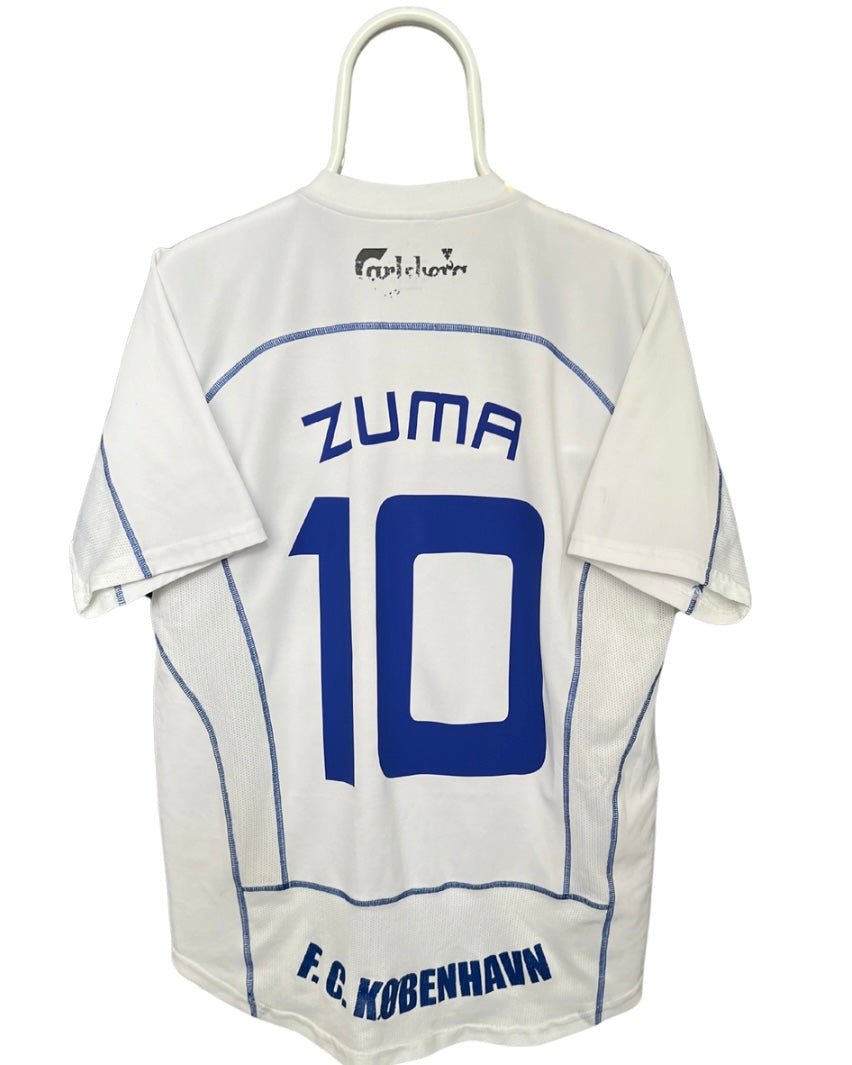 Zuma - Fc København 2003/2004. Str Large fodboldtrøje Wegoshirts
